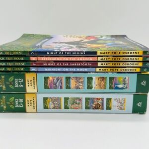 Magic Tree House Set of 12 Books 5-16 by Mary Pope Osborne